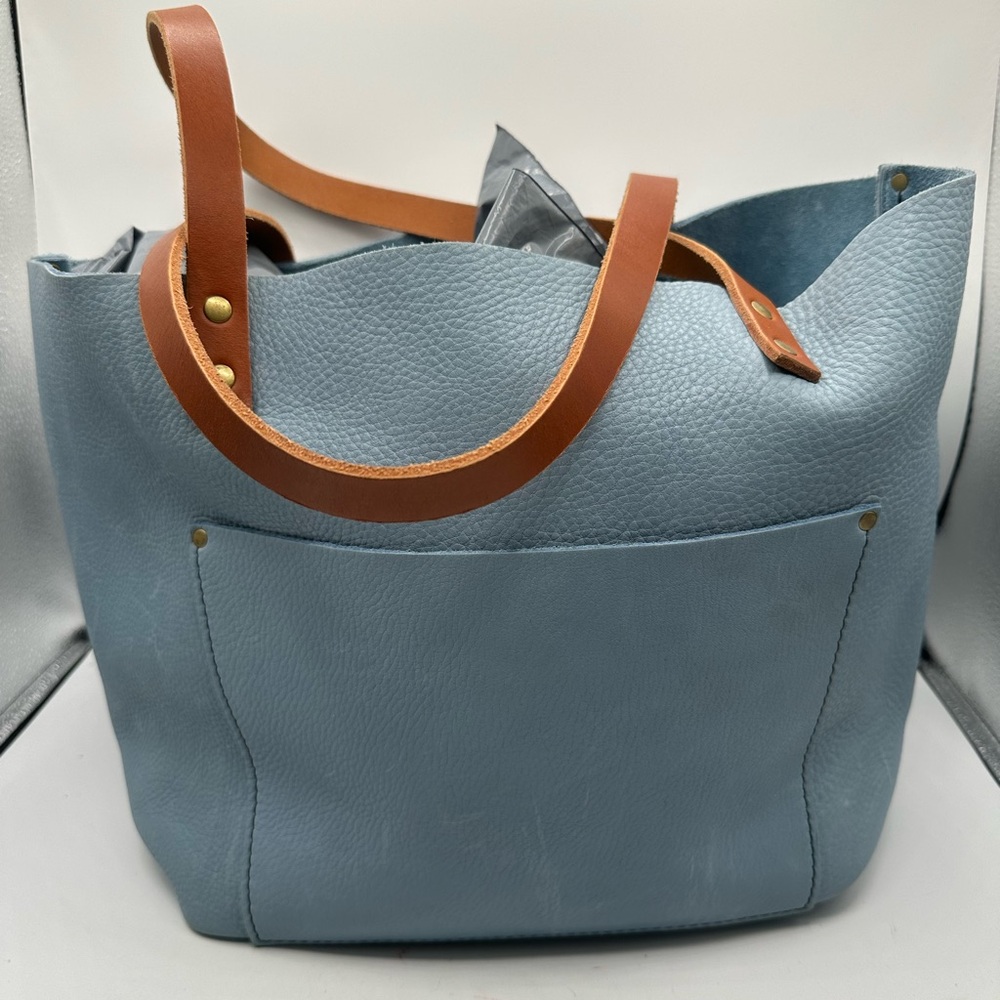 Portland leather goods unicorn large classic tote dream